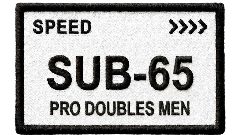 Speed: Sub-65 · Doubles Men