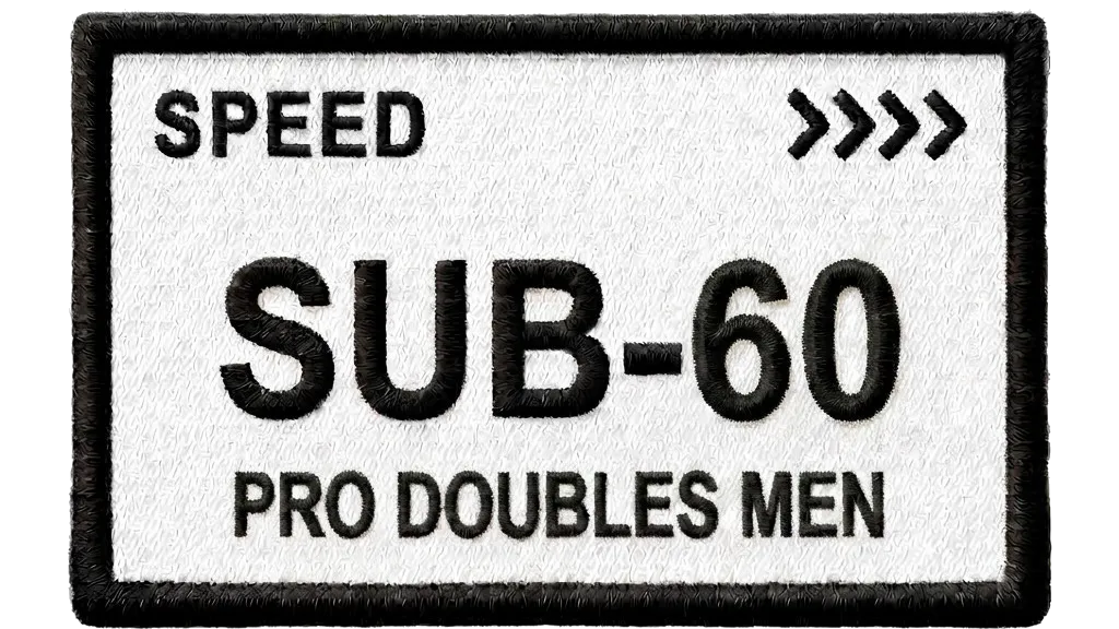 Speed: Sub-60 · Doubles Men