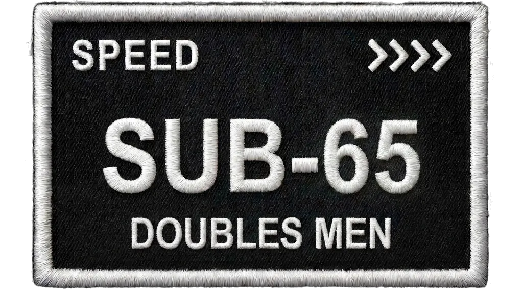 Speed: Sub-65 · Doubles Men