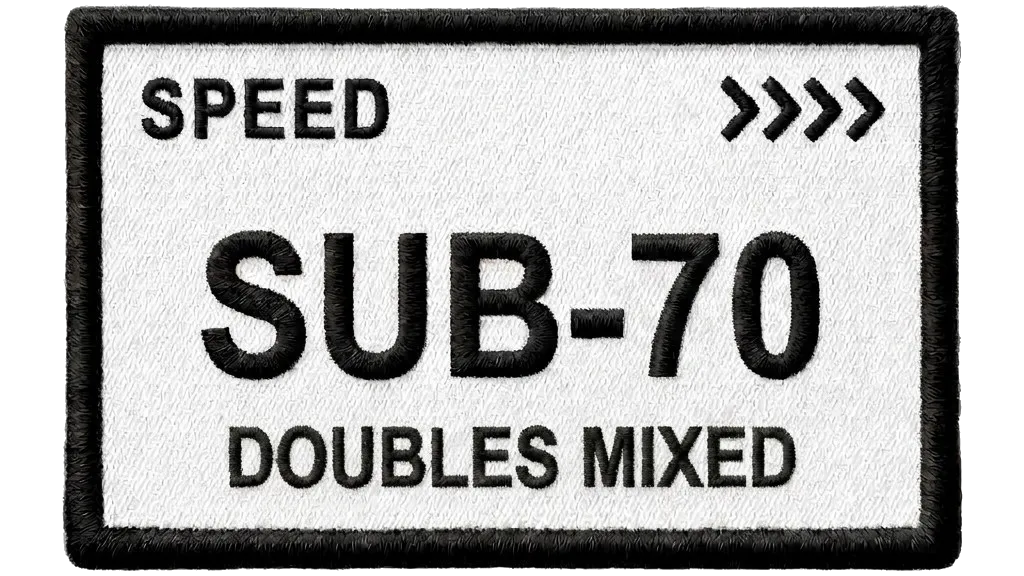 Speed: Sub-70 · Doubles Mixed