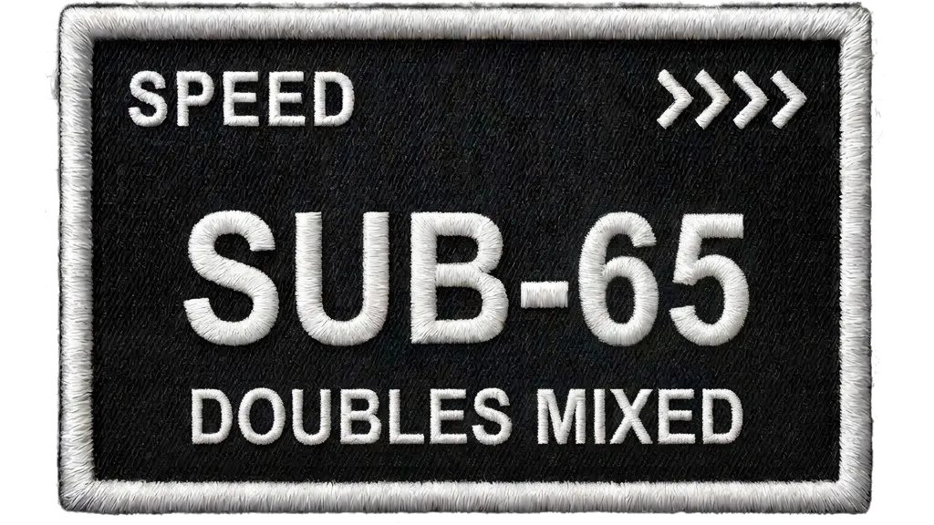 Speed: Sub-65 · Doubles Mixed
