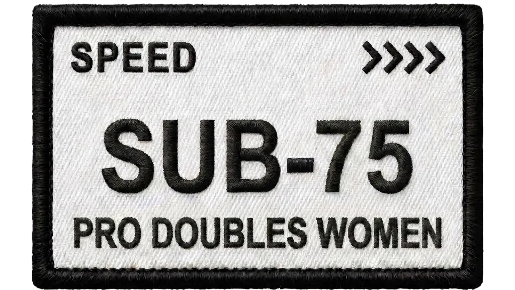 Speed: Sub-75 · Doubles Women