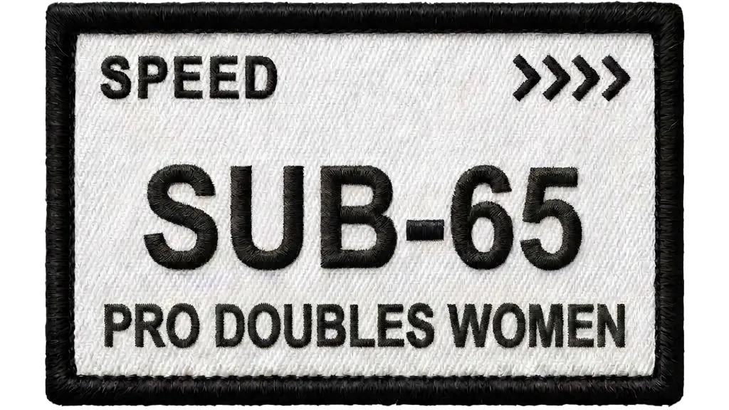 Speed: Sub-65 · Doubles Women