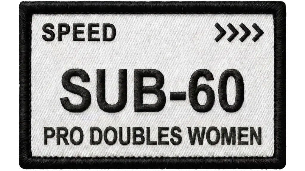 Speed: Sub-60 · Doubles Women