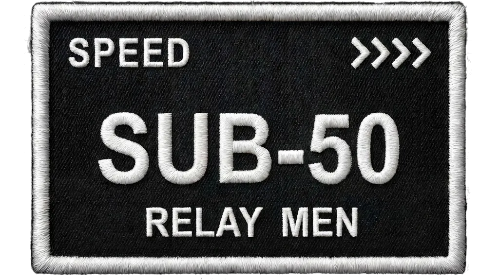 Speed: Sub-50 · Relay Men