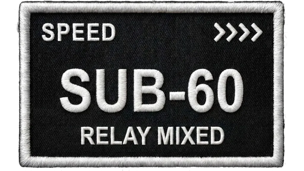 Speed: Sub-60 · Relay Mixed