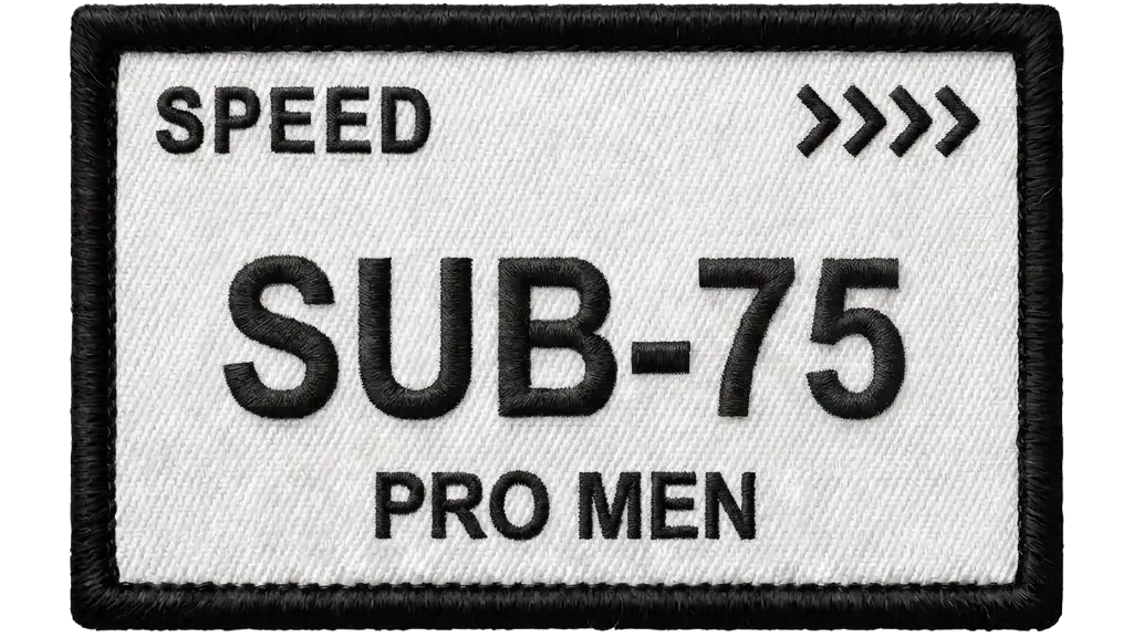 Speed: Sub-75 · Singles Men