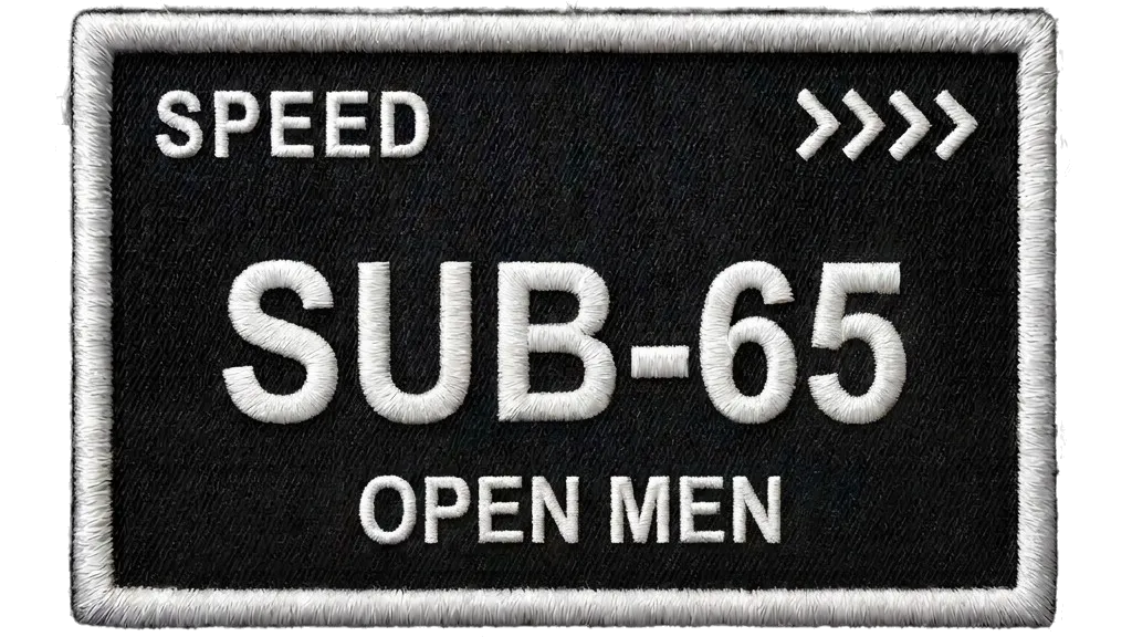 Speed: Sub-65 · Singles Men