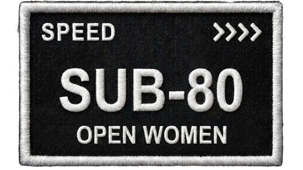 Speed: Sub-80 · Singles Women