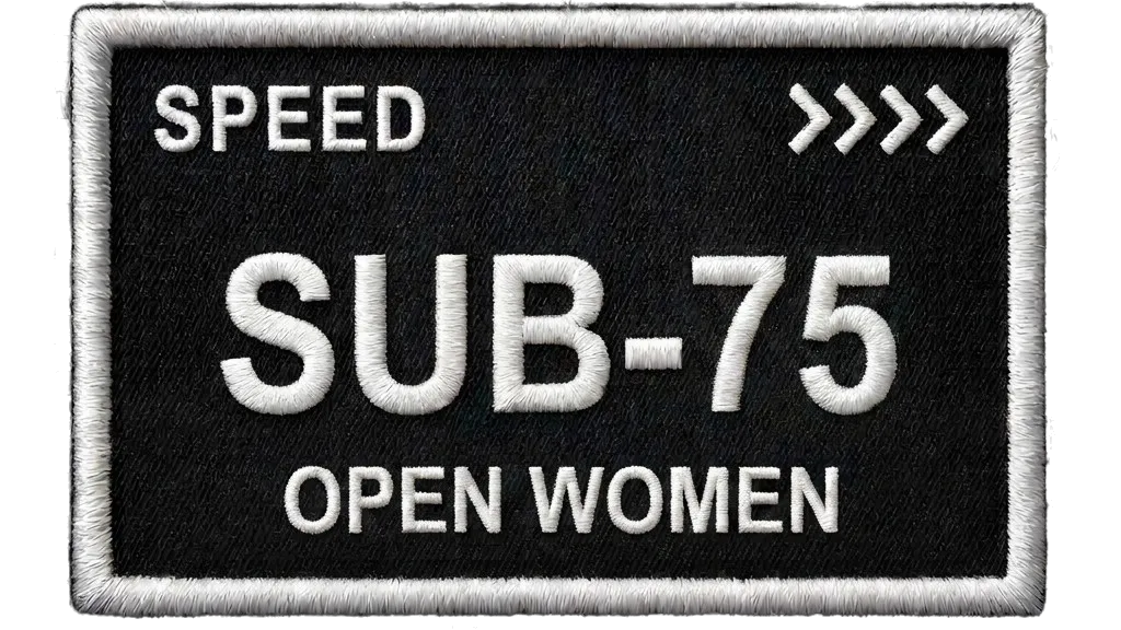Speed: Sub-75 · Singles Women